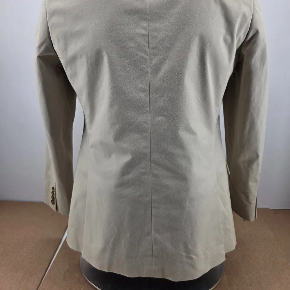 J.Crew Mens Slim-fit Thompson Blazer Khaki jacket Size 40R AZ830